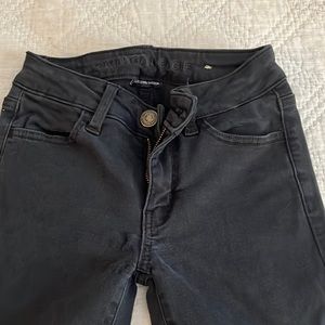Black next level stretch jeans size 0